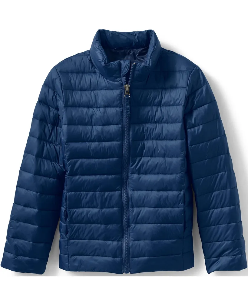 Lands' End Big Boys Husky ThermoPlume Packable Jacket