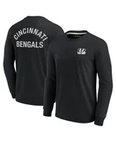 Men's and Women's Fanatics Signature Cincinnati Bengals Super Soft Long Sleeve T-shirt