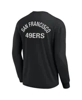 Men's and Women's Fanatics Signature San Francisco 49ers Super Soft Long Sleeve T-shirt