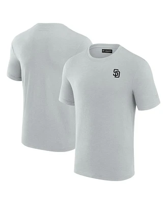 Men's Fanatics Signature Gray San Diego Padres Modal Short Sleeve T-shirt