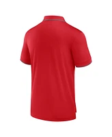 Men's Fanatics Signature Red Philadelphia Phillies Pique Polo Shirt