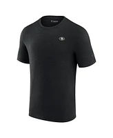 Men's Fanatics Signature Black San Francisco 49ers Modal Short Sleeve T-shirt