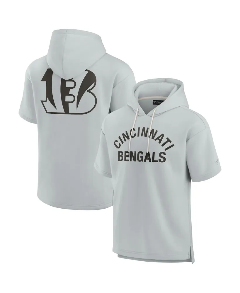 Atlanta Braves Fanatics Signature Unisex Super Soft Fleece Short Sleeve  Hoodie - Gray