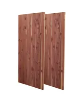 Cedar Panel, Set of 2