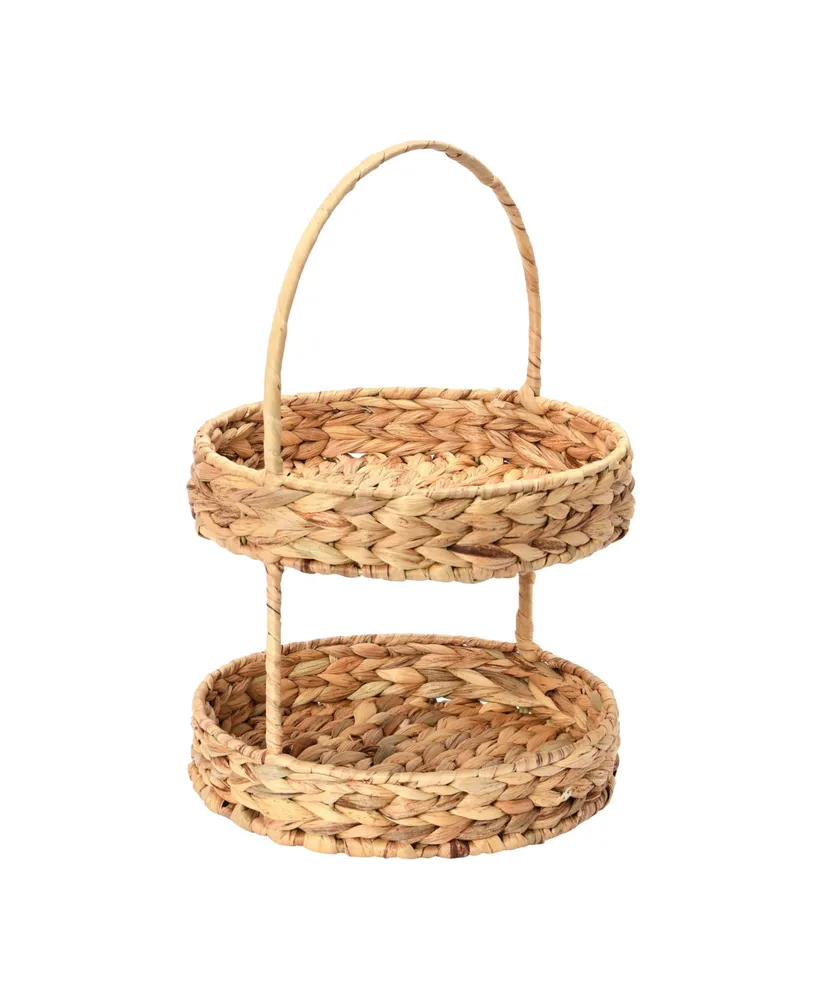 2 Tier Hyacinth Caddy