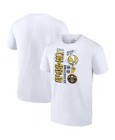 Men's Fanatics White Denver Nuggets 2023 Nba Finals Champions Hometown Originals Review T-shirt