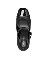 Marc Fisher Women's Charine Square Toe Block Heel Dress Pumps