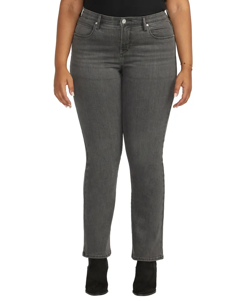 Jag Plus Size Eloise Mid Rise Bootcut Jeans