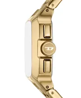 Diesel Men's Cliffhanger Quartz Chronograph Gold-Tone Stainless Steel Watch 40mm