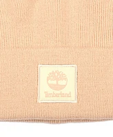 Timberland Women's Classic Tonal Patch Cuffed Beanie