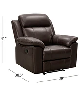 Brandon Top Grain Leather Recliner