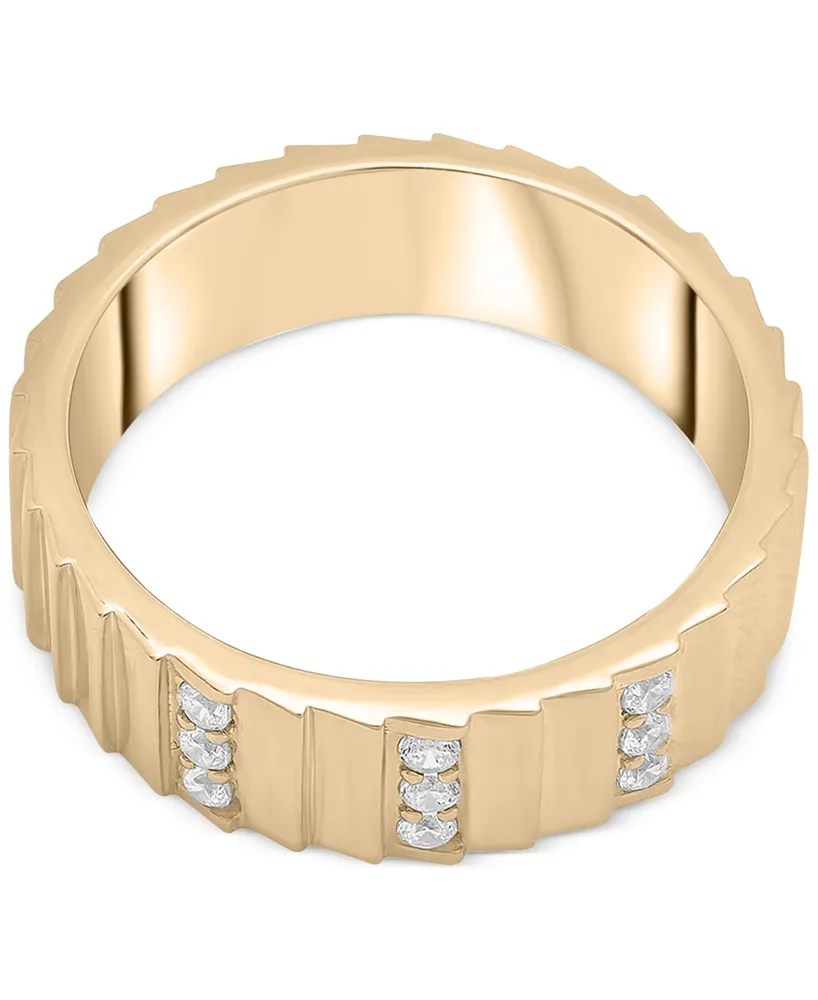 Audrey by Aurate Diamond Infinity Band (1/6 ct. t.w.) in Gold Vermeil, Created for Macy's
