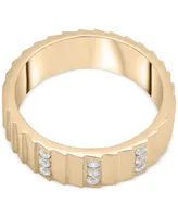 Audrey by Aurate Diamond Infinity Band (1/6 ct. t.w.) Gold Vermeil, Created for Macy's