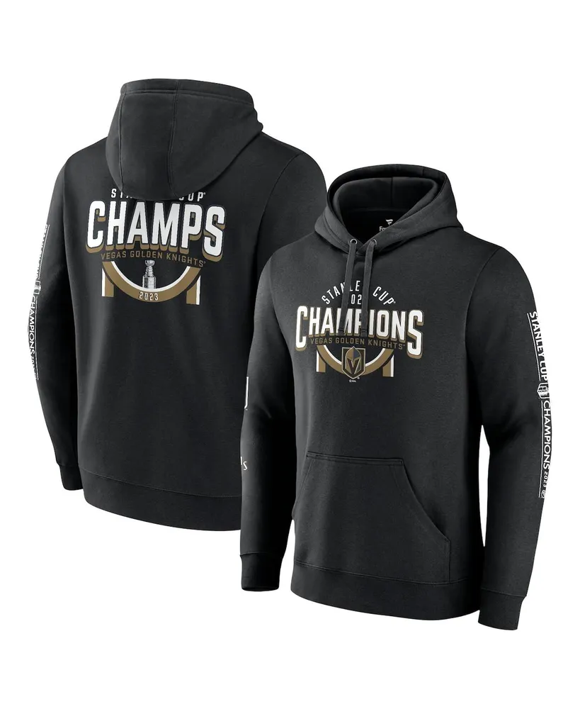 Vegas Golden Knights Fanatics Branded 2023 Stanley Cup Champions Authentic  Pro Pullover Hoodie - Gray