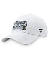 Women's Fanatics White Vegas Golden Knights 2023 Stanley Cup Champions Adjustable Hat