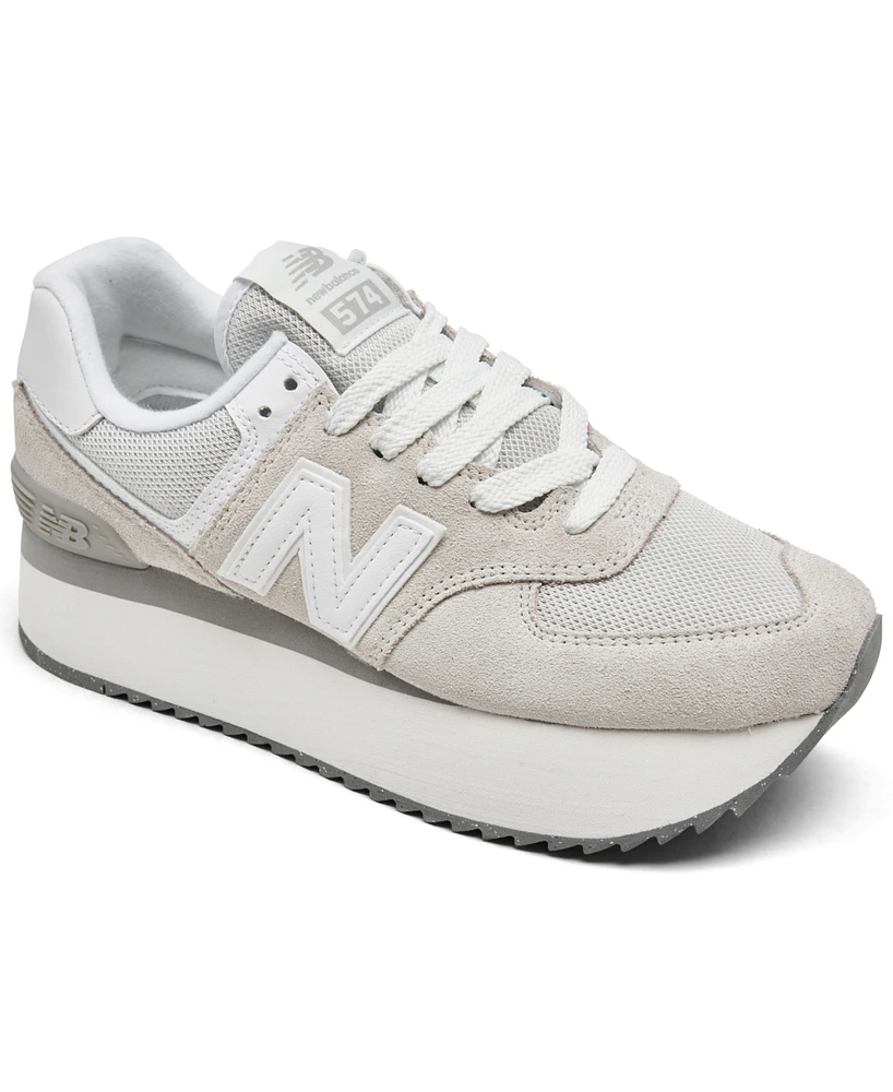 New Balance Women's 574+ Casual Sneakers From Finish Line