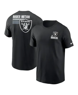 Men's Nike Black Las Vegas Raiders Blitz Essential T-shirt