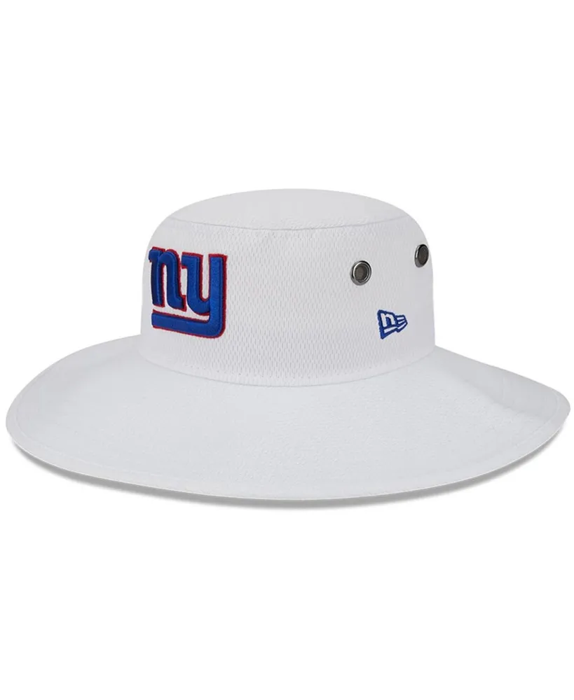 Men's New Era White New York Giants 2023 Nfl Training Camp Panama Bucket Hat