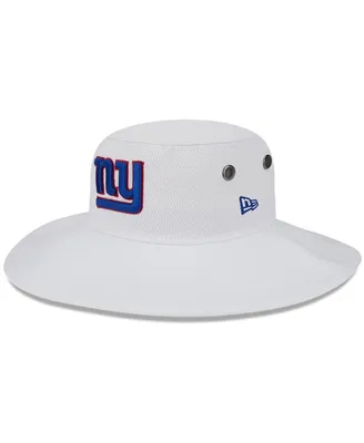 Men's New Era White New York Giants 2023 Nfl Training Camp Panama Bucket Hat