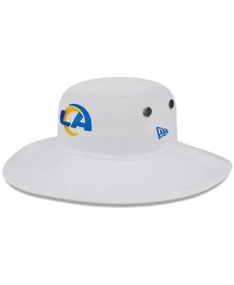 Men's New Era White Los Angeles Rams 2023 Nfl Training Camp Panama Bucket Hat