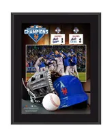 New York Mets 2015 Mlb National League Champions 10.5" x 13" Sublimated Plaque