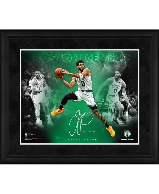 Jayson Tatum Boston Celtics Autographed 2017-18 Panini Prizm