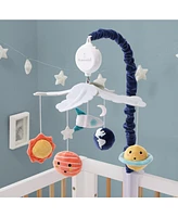 The Peanutshell Spectacular Space Baby Musical Crib Mobile, 12 Lullabies