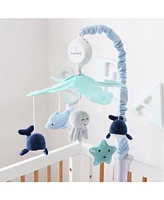 The Peanutshell Sealife Baby Musical Crib Mobile, 12 Lullabies