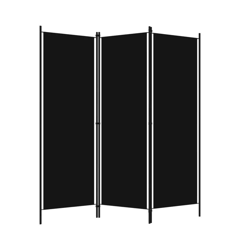 vidaXL 3-Panel Room Divider 59.1"x70.9