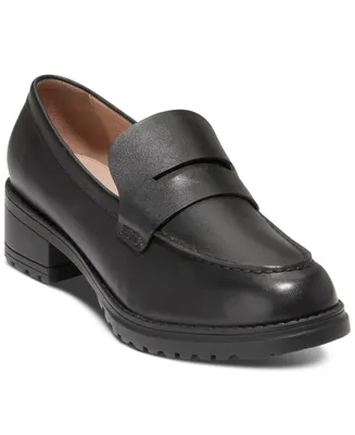 Cole Haan Women's Camea Lug-Sole Penny Loafer Flats