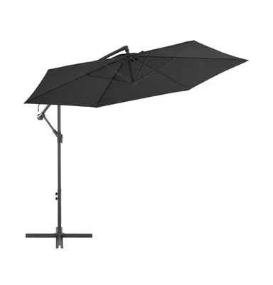 vidaXL Cantilever Umbrella with Aluminum Pole 118.1
