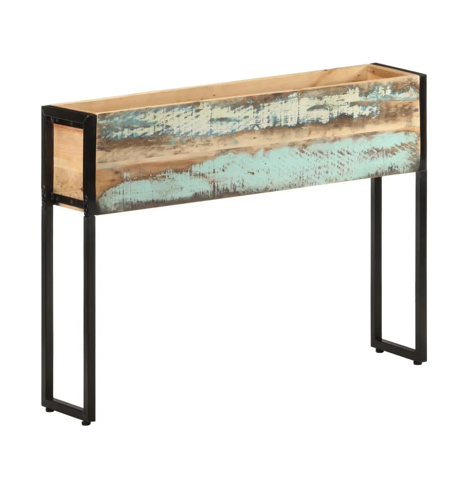 Planter 35.4"x7.9"x26.8" Solid Reclaimed Wood