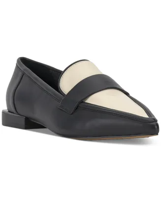 Vince Camuto Women's Calentha Pointy Toe Tailored Loafers