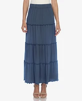 Women's Tiered Maxi Skirt