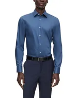 Boss by Hugo Boss Men's Easy-Iron Slim-Fit Dress Shirt