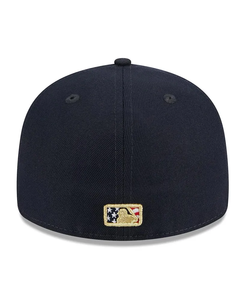 Men's New Era Navy Milwaukee Brewers 2023 Fourth of July Low Profile 59FIFTY Fitted Hat