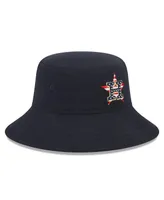 Men's New Era Navy Houston Astros 2023 Fourth of July Bucket Hat