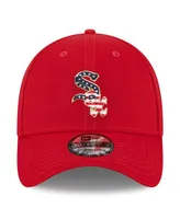 Men's New Era Red Chicago White Sox 2023 Fourth of July 39THIRTY Flex Fit Hat