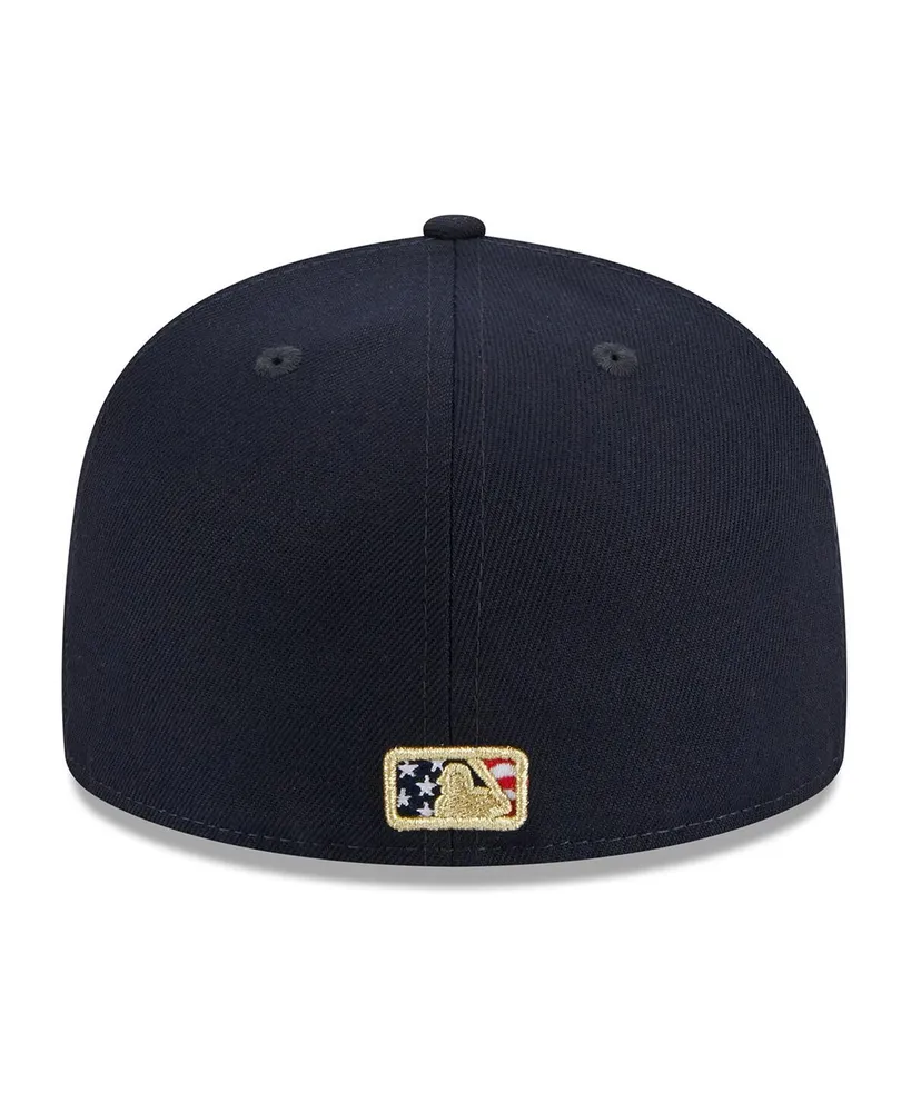 Men's New Era Navy Boston Red Sox 2023 Fourth of July 59FIFTY Fitted Hat