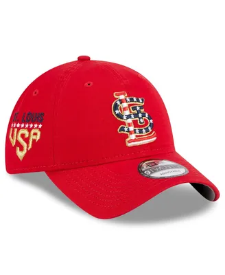 Women's New Era Red St. Louis Cardinals 2023 Fourth of July 9TWENTY Adjustable Hat