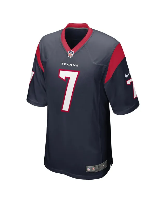 Men's Nike Derek Stingley Jr. Navy Houston Texans Vapor F.U.S.E. Limited Jersey