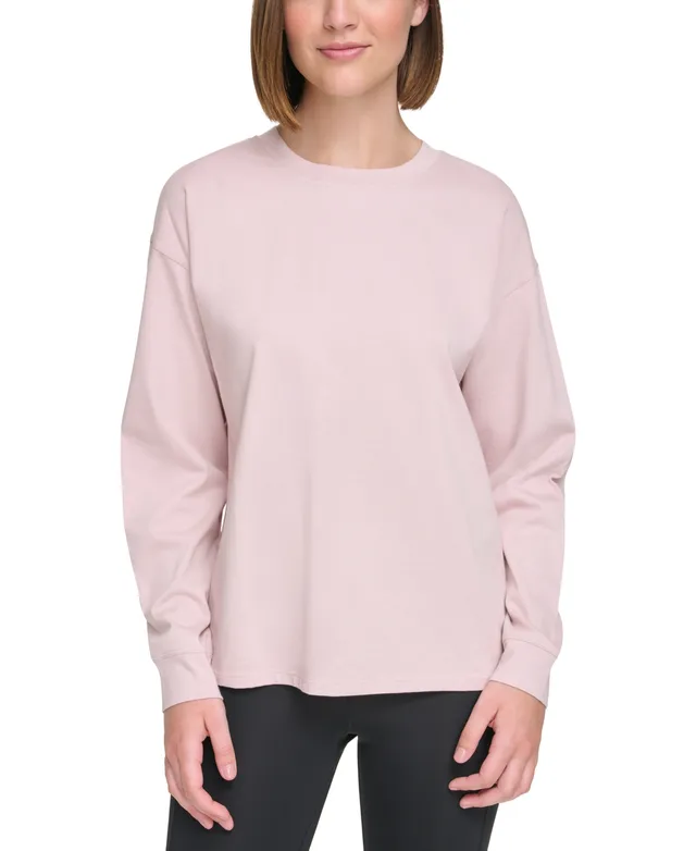 Calvin Klein Jeans Women's Monogram Logo Long-Sleeve T-Shirt | Hawthorn Mall