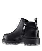 Nina Little Girls Prisila Gliter Lug Bottom Outsole Boot