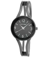 Laura Ashley Women's Quartz Black Alloy Watch 28mm