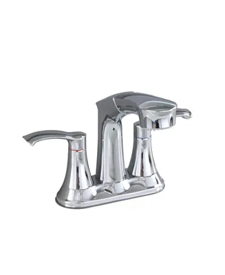 Streamdale Furniture Bathroom Faucet With Pull Out Sprayer, 2 Handle 4 Inch Faucet Utility Sink Faucet, Chrome