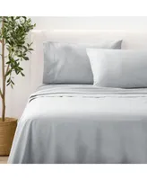 Nate Home by Nate Berkus mDesign Chambray Sheet Set - Twin, 3 Piece Set