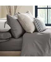 Nate Home by Nate Berkus Striped Percale Sheet Set - Queen