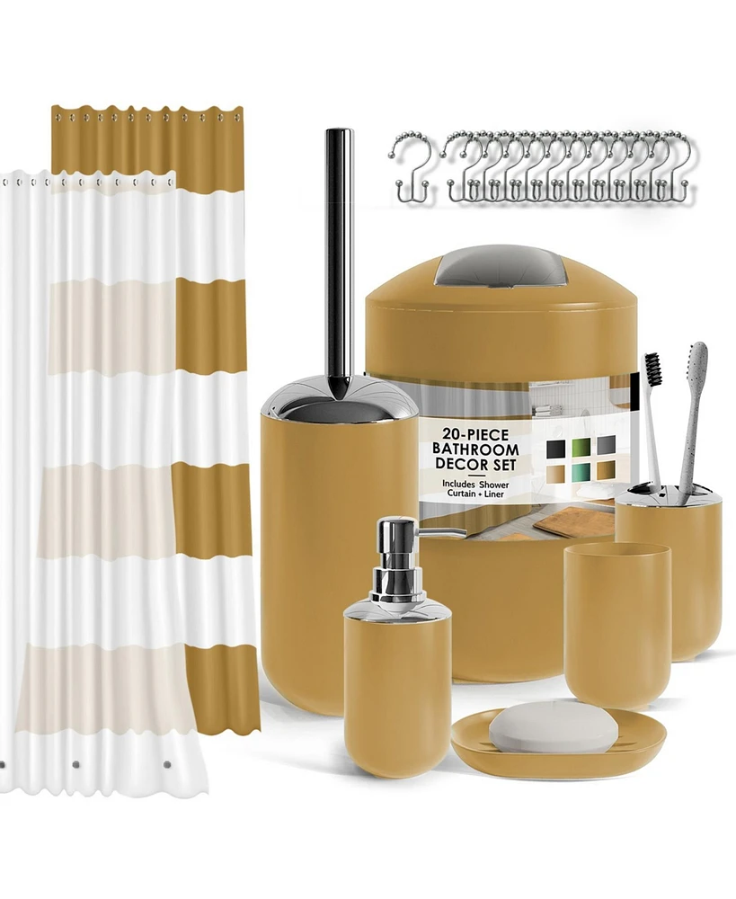 9 Piece Complete Bathroom Set