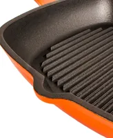 BergHOFF Neo 2pc Cast Iron 11" Grill Pan with Slotted Steak Press