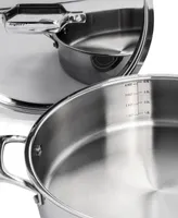 BergHOFF Professional Tri-Ply 18/10 Stainless Steel 5 Piece Starter Cookware Set